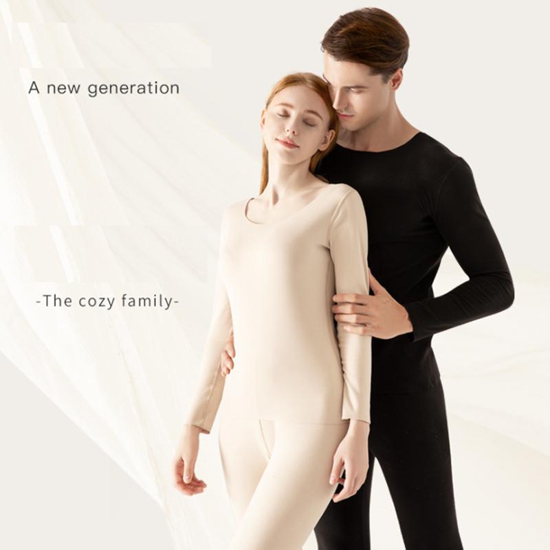 Yoga Outfit Winter Thermal Underwear Long Johns Set Sleeves Tops Mid Waist Buttoms Warm Body Panties Thick Seamless Cotton Clothes, Peach blush
Yoga Outfit Winter Thermal Underwear Long Johns Set Sleeves Tops Mid Waist Buttoms Warm Body Panties Thick Seamless Cotton Clothes, Peach blush