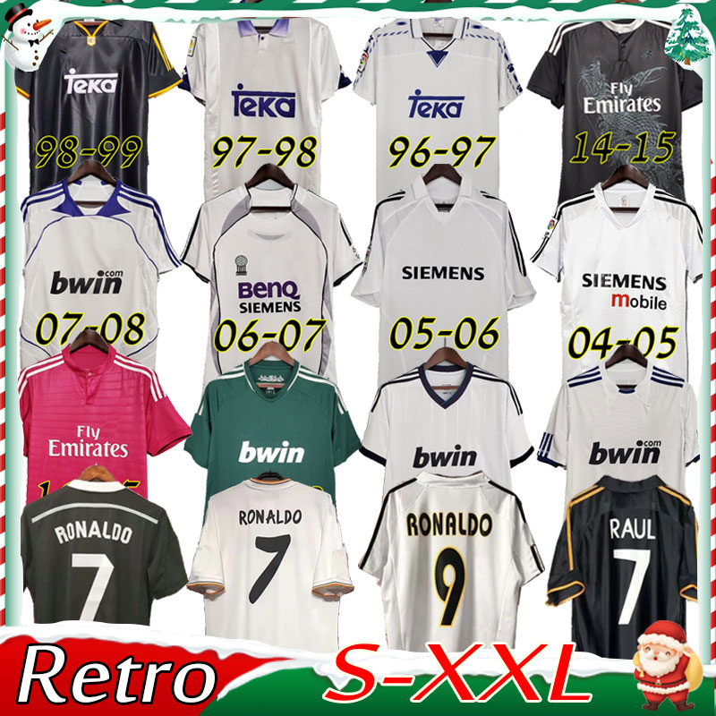 Retro Madrid Soccer Jersey 94 96 97 98 99 Football shirts Sergio Ramos 01 02 03 04 RONALDO ZIDANE Beckham 05 06 RAUL Robinho 07 08 09 10 vintage Real BECKHAM 14 15 16 10 11 12, 12-13
Retro Madrid Soccer Jersey 94 96 97 98 99 Football shirts Sergio Ramos 01 02 03 04 RONALDO ZIDANE Beckham 05 06 RAUL Robinho 07 08 09 10 vintage Real BECKHAM 14 15 16 10 11 12, 12-13