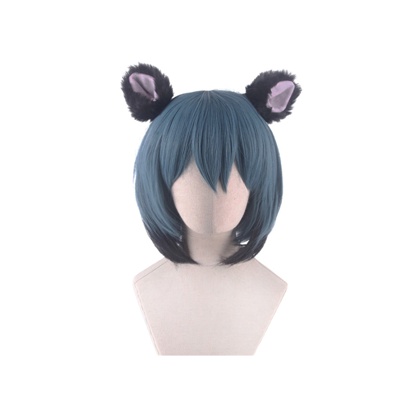 Anime BNA Cosplay BRAND NEW ANIMAL Michiru Kagemori Mixed Black Blue Short Synthetic Hair Wig + Ears + Hairnet, Wigs
Anime BNA Cosplay BRAND NEW ANIMAL Michiru Kagemori Mixed Black Blue Short Synthetic Hair Wig + Ears + Hairnet, Wigs