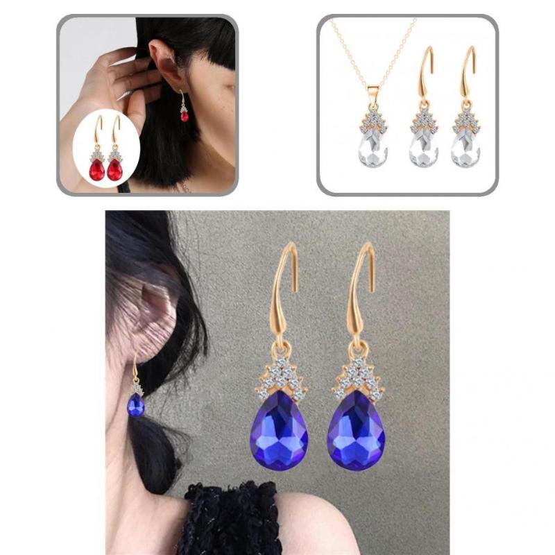 earrings & necklace 2pcs/set set shiny charming unique bridal jewelry for dating, Silver
earrings & necklace 2pcs/set set shiny charming unique bridal jewelry for dating, Silver