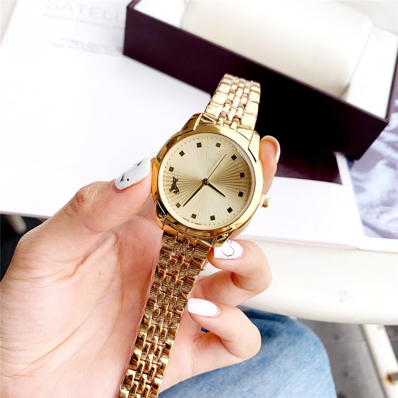 Fashion Brand Watches for Women Gril style steel band Quartz wrist Watch VE25, Rose gold white
Fashion Brand Watches for Women Gril style steel band Quartz wrist Watch VE25, Rose gold white