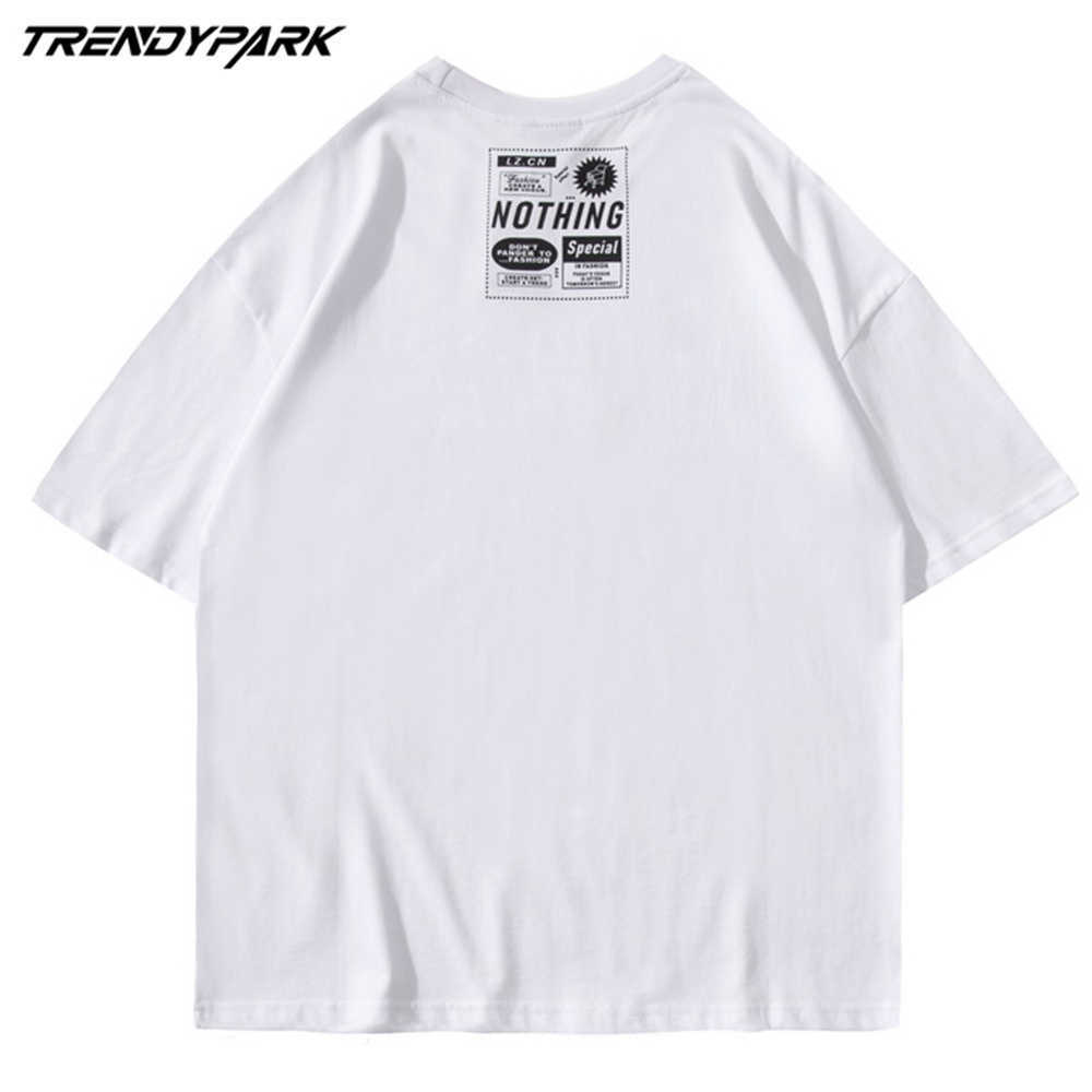 Hip Hop Streetwear T-Shirt Japanses Anime Couple T Shirt Harajuku Cotton Men Summer Short Sleeve Tshirt Oversize Tops Tee 210601