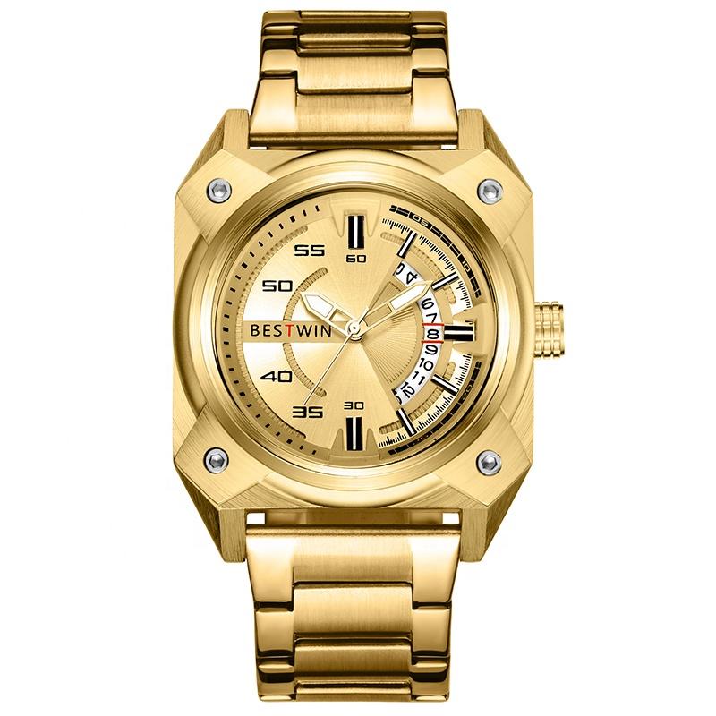 Wristwatches Win Top Military Fashion Sport Watch Men Gold Wrist Watches Man Clock Casual Chronograph Wristwatch, Color 4
Wristwatches Win Top Military Fashion Sport Watch Men Gold Wrist Watches Man Clock Casual Chronograph Wristwatch, Color 4