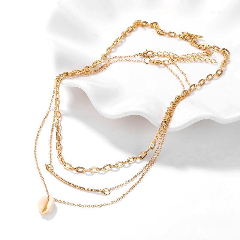Chains KISSWIFE Fashion Vintage Gold Shell Chain Necklace For Women Lady Mom Heart Pendent Choker Collar Jewelry 20211
Chains KISSWIFE Fashion Vintage Gold Shell Chain Necklace For Women Lady Mom Heart Pendent Choker Collar Jewelry 20211