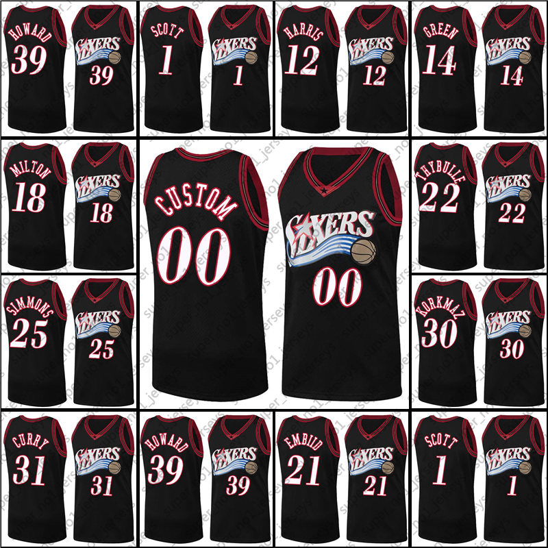 Custom Philadelphia 76ers Jersey Ben Joel Simmons Embiid Jersey Seth Tobias Curry Harris Jerseys Dwight Allen Howard Iverson, Black;red
Custom Philadelphia 76ers Jersey Ben Joel Simmons Embiid Jersey Seth Tobias Curry Harris Jerseys Dwight Allen Howard Iverson, Black;red