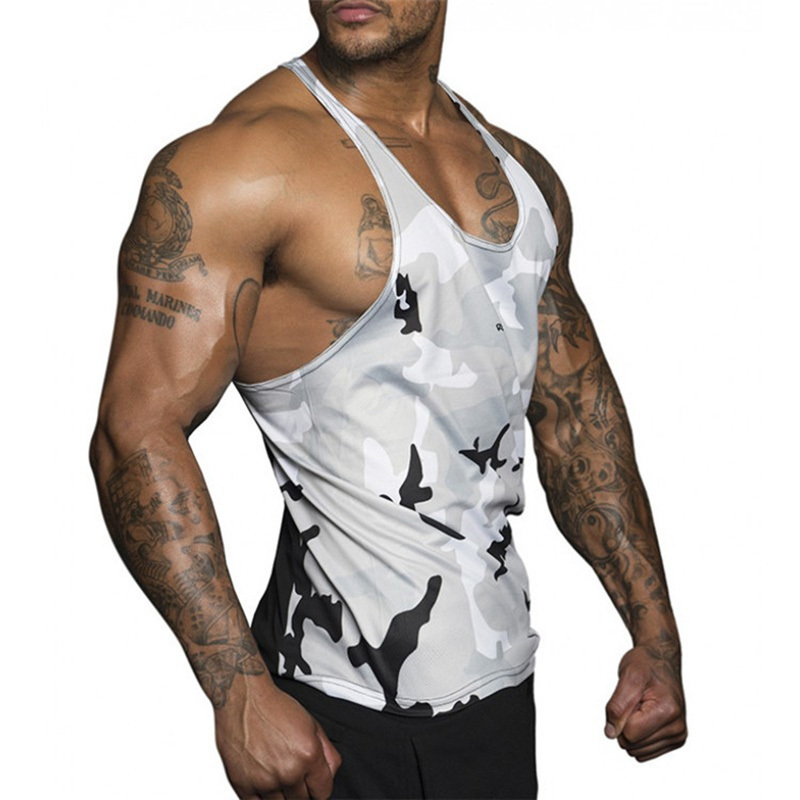 Men's Tank Tops Camouflage Print Singlets Mens Shirt ,Bodybuilding Equipment Fitness Golds Stringer Top Brand Wholesale Clothes PL, Color 2
Men's Tank Tops Camouflage Print Singlets Mens Shirt ,Bodybuilding Equipment Fitness Golds Stringer Top Brand Wholesale Clothes PL, Color 2