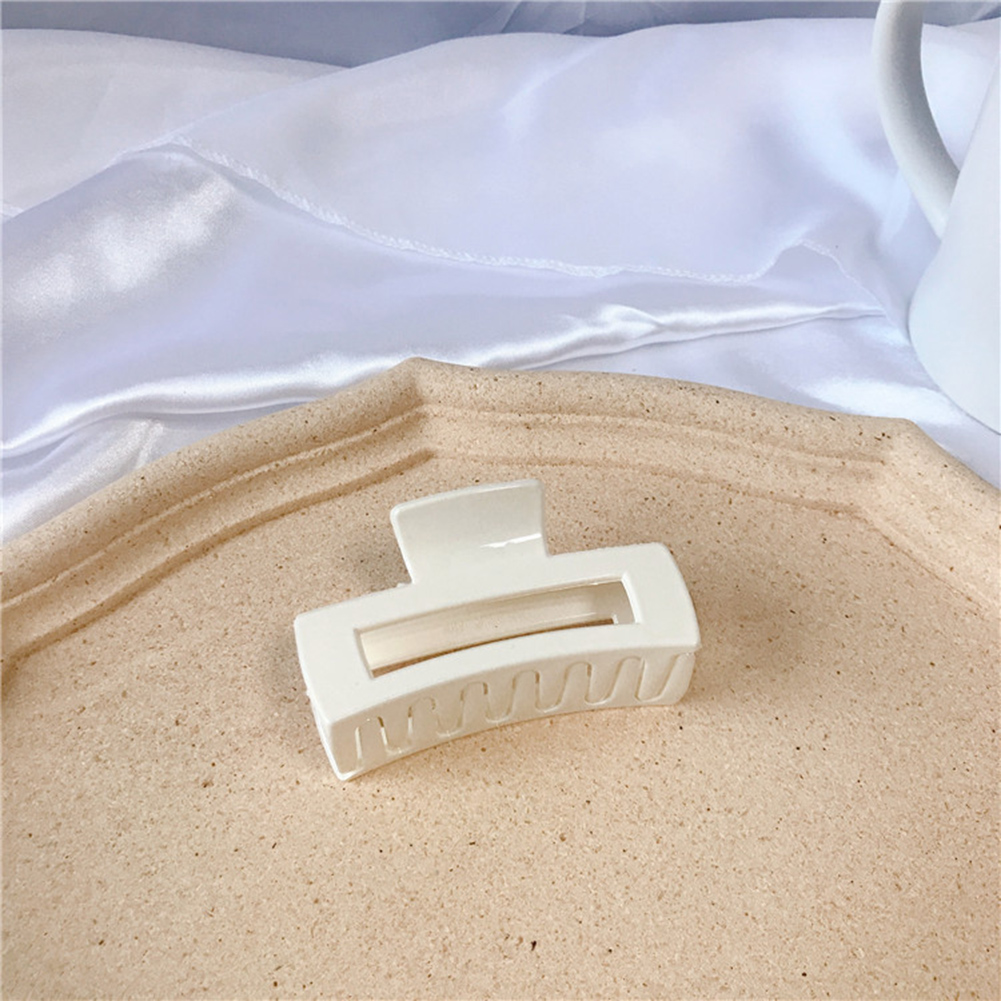 Korean Solid Hair Claws Elegant Clear Acrylic Hair Clips Hairpins Barrette Headwear for Women Girls Accessories Gifts