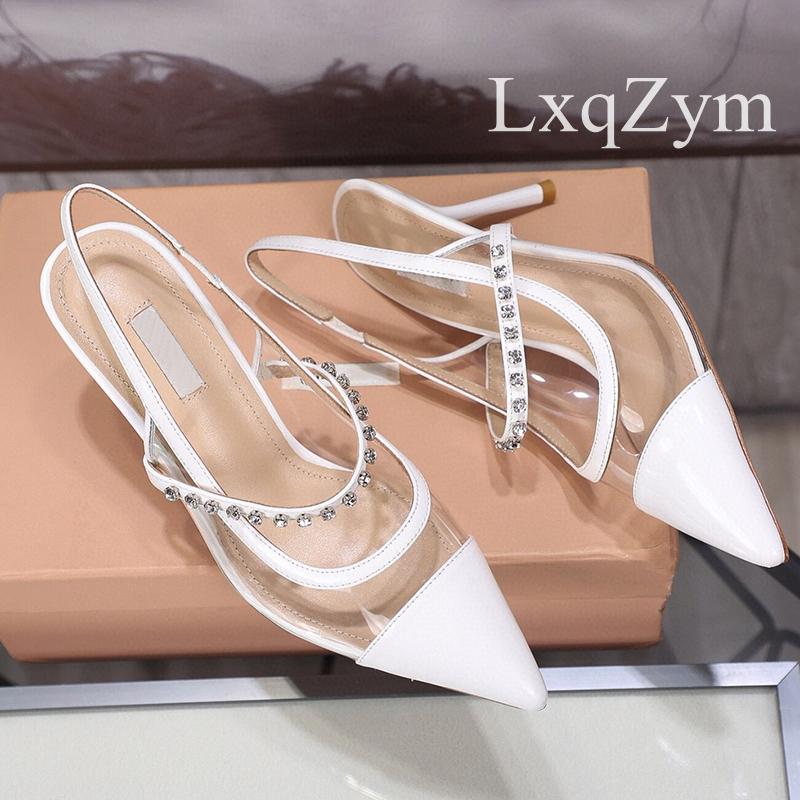 Dress Shoes Summer Rhinestone High Heel Sandals Women Pointed Toe Stiletto Elegant Slippers Genuine Leather, Black
Dress Shoes Summer Rhinestone High Heel Sandals Women Pointed Toe Stiletto Elegant Slippers Genuine Leather, Black