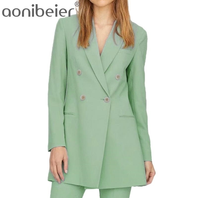 Spring Autumn Vintage Blaze Chic Button Loose Korean Suit Jacket Coat Female Outwear Tops Office Blazer 210604, Green
Spring Autumn Vintage Blaze Chic Button Loose Korean Suit Jacket Coat Female Outwear Tops Office Blazer 210604, Green