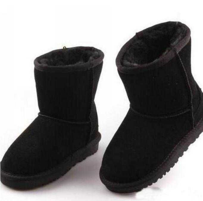 Winter Furry Boots Unisex Short Mid Calf Boot Child Warm Shoes Kids Classic Australia Snow Boots Designer Girls Boys Size 21-35, Black
Winter Furry Boots Unisex Short Mid Calf Boot Child Warm Shoes Kids Classic Australia Snow Boots Designer Girls Boys Size 21-35, Black