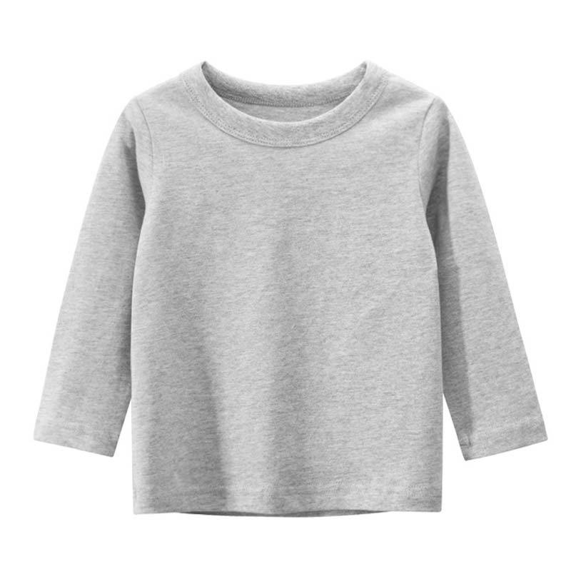 Melario Boys T-shirt Girls Clothing New Autumn Spring Fashion Children Top Long Sleeve Girls Cute Clothes Kid Pullover 210412