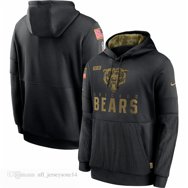 Custom Men women youth ChicagoBearsblack 2020 Salute to Service Sideline Performance Pullover Hoodie
Custom Men women youth ChicagoBearsblack 2020 Salute to Service Sideline Performance Pullover Hoodie