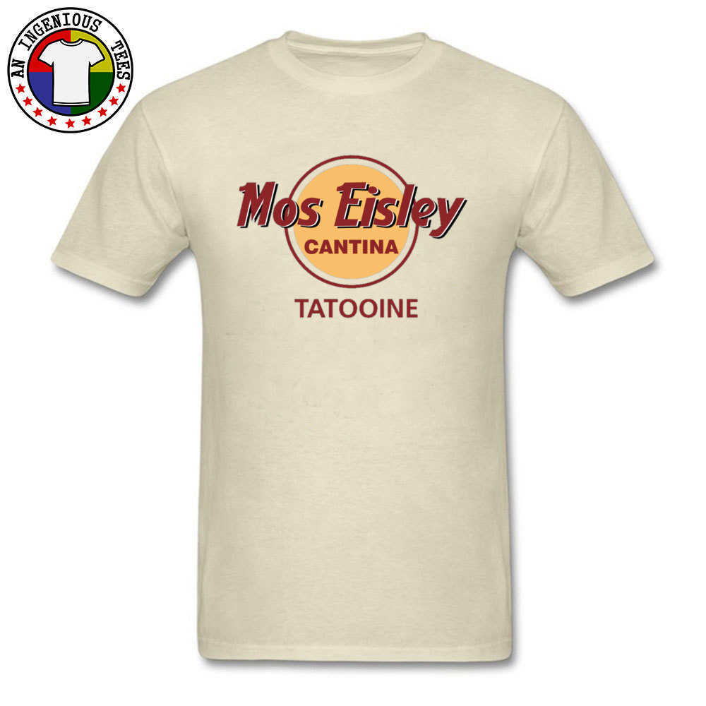 T Shirt Mos Eisley Cantina Tatooine Tshirts for Men Summer/Autumn Clothes 100% Cotton Round Neck Mens 210629