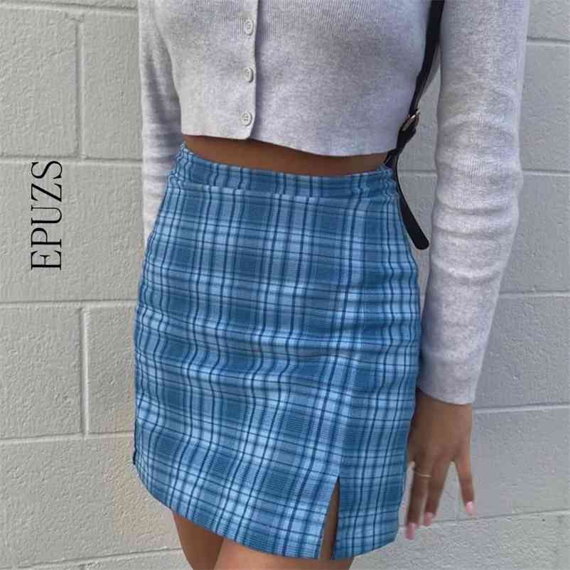 Sexy high waist blue plaid skirts womens vintage kawaii pencil mini skirt summer sweet korean faldas mujer 210521, Red
Sexy high waist blue plaid skirts womens vintage kawaii pencil mini skirt summer sweet korean faldas mujer 210521, Red