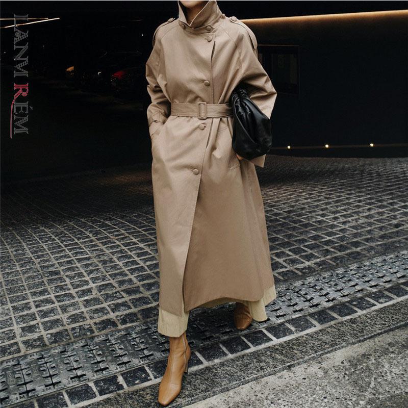Women's Trench Coats Long Sleeve Single Breasted Lace Up Waist Female Fashion Clothing 2021 Autumn Winter Khaki Windbreaker Women, Tan;black
Women's Trench Coats Long Sleeve Single Breasted Lace Up Waist Female Fashion Clothing 2021 Autumn Winter Khaki Windbreaker Women, Tan;black