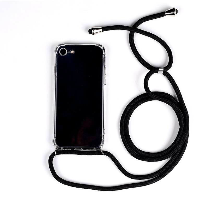 Transparent TPU four-corner anti-fall thick 1.5MM lanyard protective sleeve suitable for IPHONE 5678XS MAX 11
Transparent TPU four-corner anti-fall thick 1.5MM lanyard protective sleeve suitable for IPHONE 5678XS MAX 11
