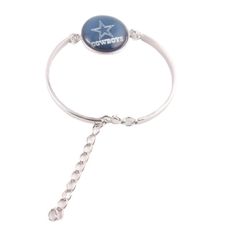 Charm Bracelets Selling Football Sports Team Bracelet Glass Cabochon Jewelry Metal For Women Fans Drop, Golden;silver
Charm Bracelets Selling Football Sports Team Bracelet Glass Cabochon Jewelry Metal For Women Fans Drop, Golden;silver