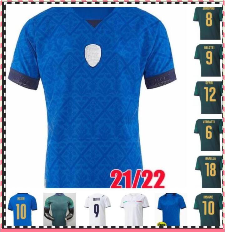 Player version 2021 2022 ITALY soccer Jerseys BELOTTI BARELLA SENSI INSIGNE 20 21 22 Italia Renaissance CHIELLINI BERNARDESCHI football shirts man kids kit
Player version 2021 2022 ITALY soccer Jerseys BELOTTI BARELLA SENSI INSIGNE 20 21 22 Italia Renaissance CHIELLINI BERNARDESCHI football shirts man kids kit