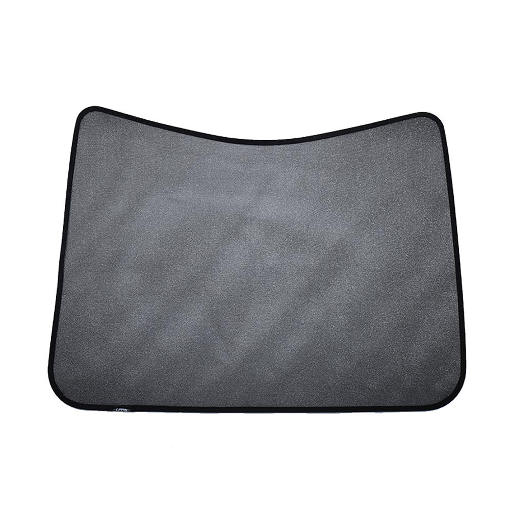 Starry Sky Style Sunshade for Tesla Model 3 Glitter Glass Roof Sun Shade Car Skylight Blind Shading Net Functional Accessories Front Rear Sunshades