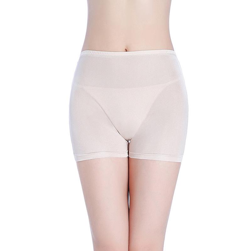 Women's Panties Knitted Ladies Silk High Waist Belly Boxer Summer Wardrobe Malfunction-proof Safety Insurance Pants, Beige
Women's Panties Knitted Ladies Silk High Waist Belly Boxer Summer Wardrobe Malfunction-proof Safety Insurance Pants, Beige