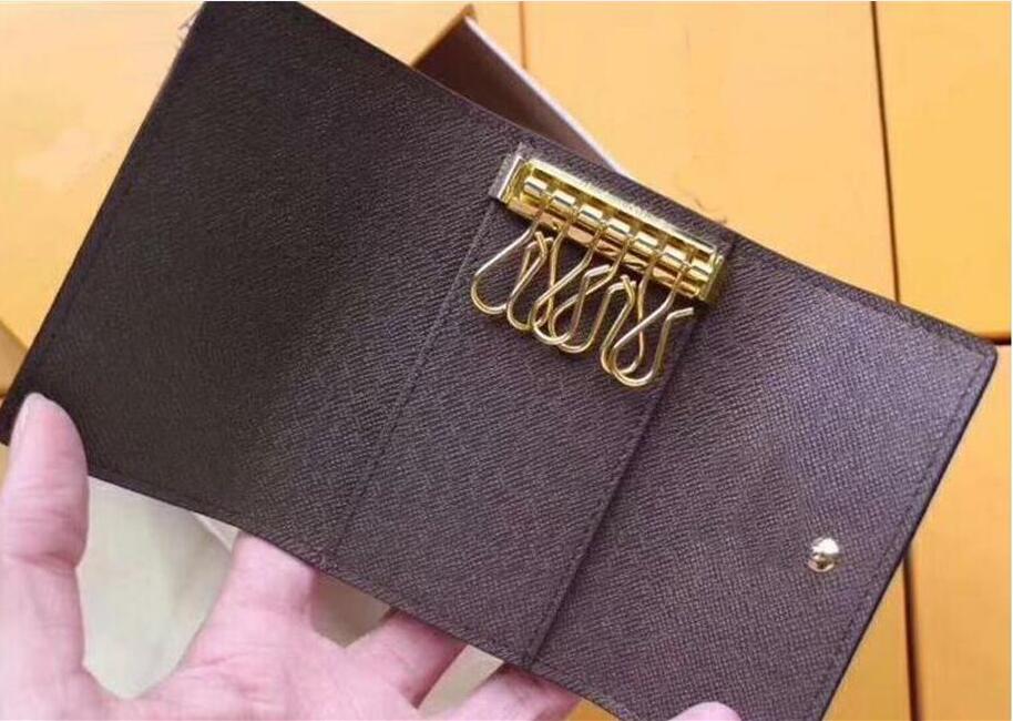 KEY POUCH Damier car holds high quality famous classical women Real leather holder coin purse leather men card holders wallet handbag, Brown plaid
KEY POUCH Damier car holds high quality famous classical women Real leather holder coin purse leather men card holders wallet handbag, Brown plaid