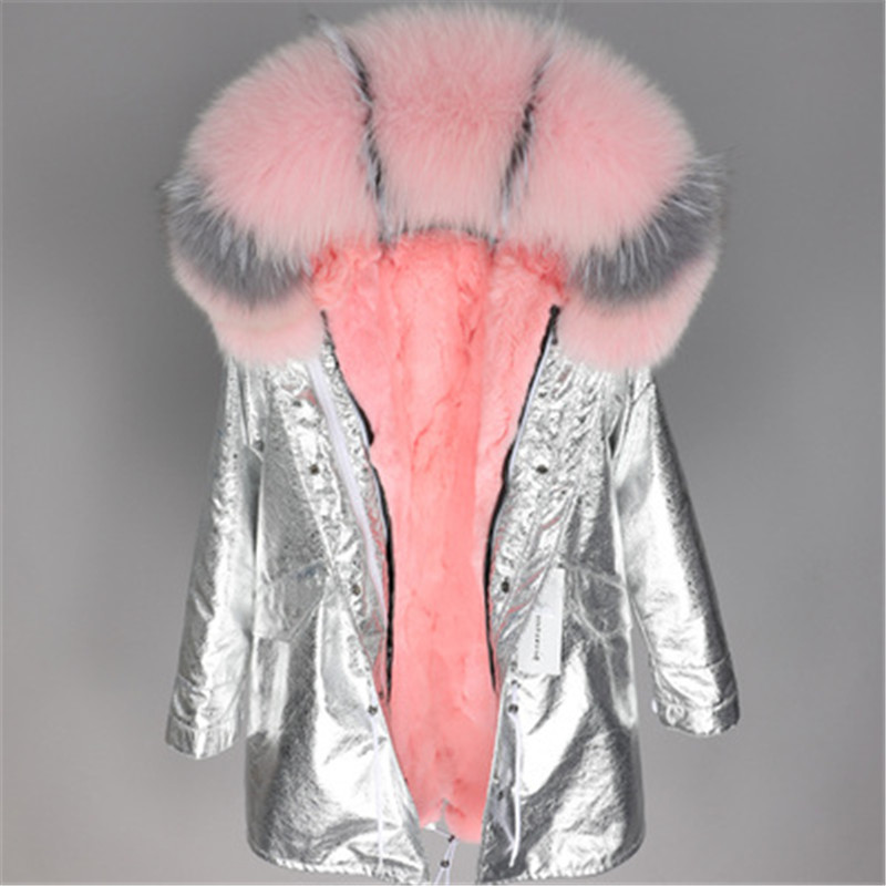 New listing pink grey raccoon fur trim ladies snow parkas maomaokong pink rex rabbit fur lining silver long jackets, Choose the model
New listing pink grey raccoon fur trim ladies snow parkas maomaokong pink rex rabbit fur lining silver long jackets, Choose the model