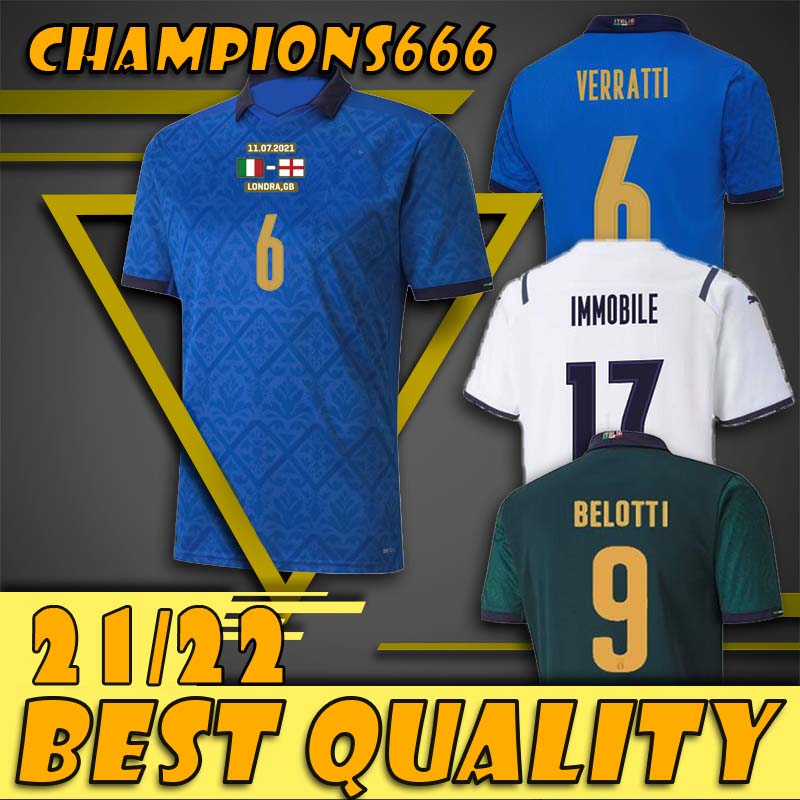 BASTONI ItaLY INSIGNE Soccer Jerseys 2021 22 Italie VERRATTI JORGINHO foot IMMOBILE BELOTTI BERARDI CHIESA BARELLA Italia Football shirts Kit Size S-2XL, Green
BASTONI ItaLY INSIGNE Soccer Jerseys 2021 22 Italie VERRATTI JORGINHO foot IMMOBILE BELOTTI BERARDI CHIESA BARELLA Italia Football shirts Kit Size S-2XL, Green