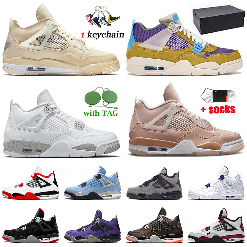 2021 Top Fashion Mens Basketball Shoes Air Jordan retro 4 4s With Box Jordon Trainers Sail White Oreo Shimmer Desert Moss Taupe Haze University Blue Bred Guava Ice, D21 undefeated 40-47
2021 Top Fashion Mens Basketball Shoes Air Jordan retro 4 4s With Box Jordon Trainers Sail White Oreo Shimmer Desert Moss Taupe Haze University Blue Bred Guava Ice, D21 undefeated 40-47