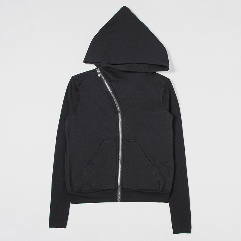 Rick 2022 High Street RO Owens Dark Wizard Hat Rib Sleeves Black Zipper Cotton Solid Color Woman Hooded Sweatshirt Sweater Woman's Jacket
Rick 2022 High Street RO Owens Dark Wizard Hat Rib Sleeves Black Zipper Cotton Solid Color Woman Hooded Sweatshirt Sweater Woman's Jacket