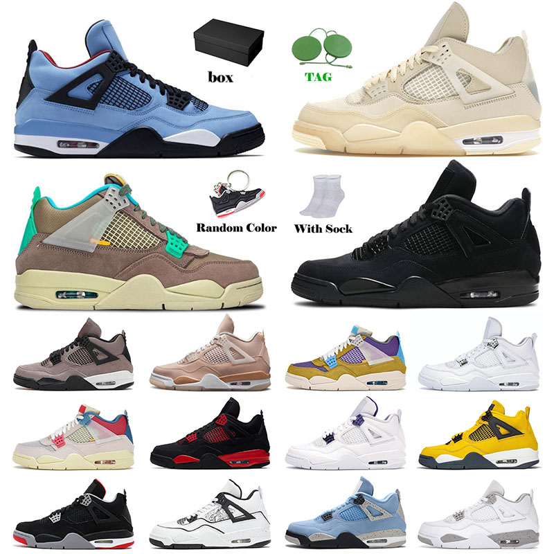 Jumpman 4 Basketball Shoes Men Women Black Cat 4s VI DIY Off Sail University Blue What The White Travis Scotts Cactus Jack Designer Sports Sneakers Trainers, 36-47 taupe haze
Jumpman 4 Basketball Shoes Men Women Black Cat 4s VI DIY Off Sail University Blue What The White Travis Scotts Cactus Jack Designer Sports Sneakers Trainers, 36-47 taupe haze