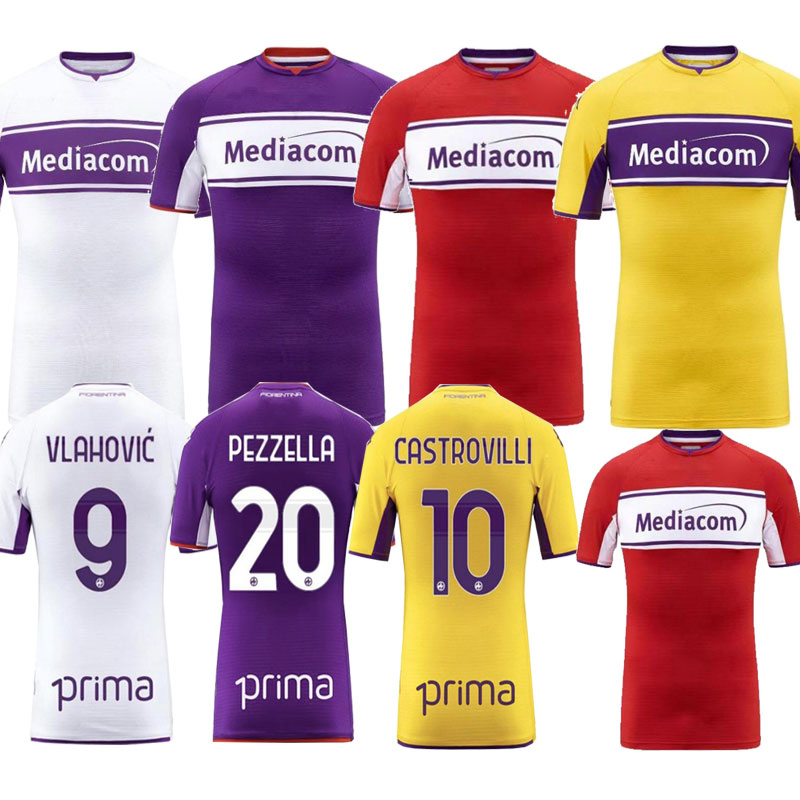 2021 2022 Fiorentina Jerseys de fútbol Ribery Callejon Prince Pezzella Chiesa 21/22 Firenze Vlahovic Maillot Pie Florence Football Shirts, 2122
2021 2022 Fiorentina Jerseys de fútbol Ribery Callejon Prince Pezzella Chiesa 21/22 Firenze Vlahovic Maillot Pie Florence Football Shirts, 2122