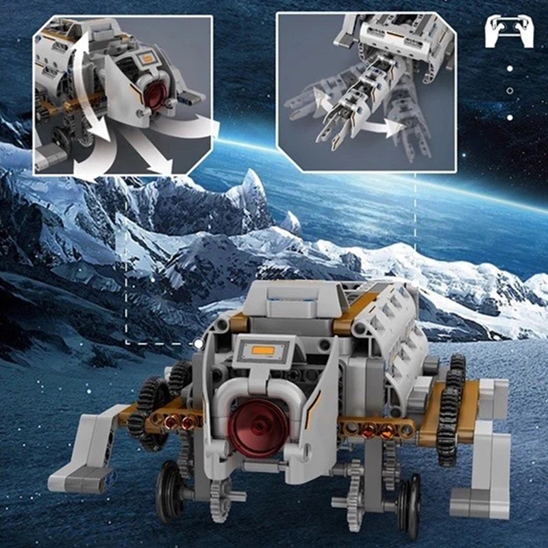 MOULD KING The APP RC Motor Uranus Heka Building Blocks Star Plan Model Assembly Bricks Kid Educational Birthday Toys Christmas Gifts