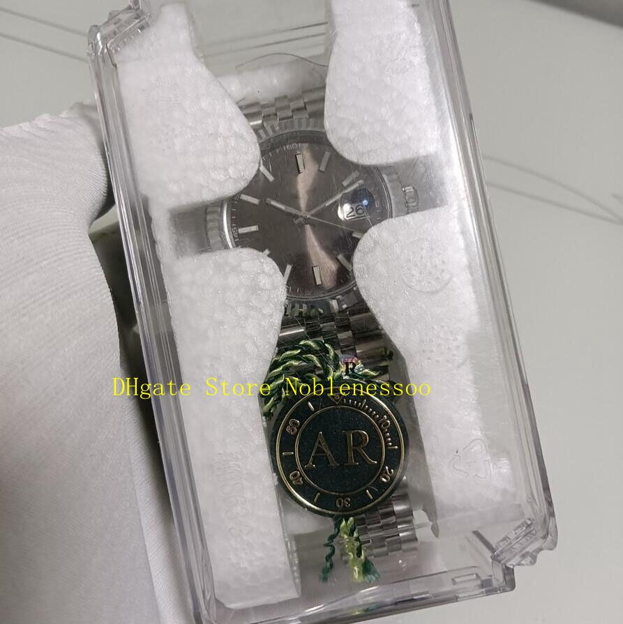 2 Style And Gift Box AR Factory Watch 904L Steel Men's 41mm Sapphire Black Grey Dial Fluted Bezel Jubilee Bracelet ETA 2824 Movement Automatic Mechanical ARF Watches, 01
2 Style And Gift Box AR Factory Watch 904L Steel Men's 41mm Sapphire Black Grey Dial Fluted Bezel Jubilee Bracelet ETA 2824 Movement Automatic Mechanical ARF Watches, 01