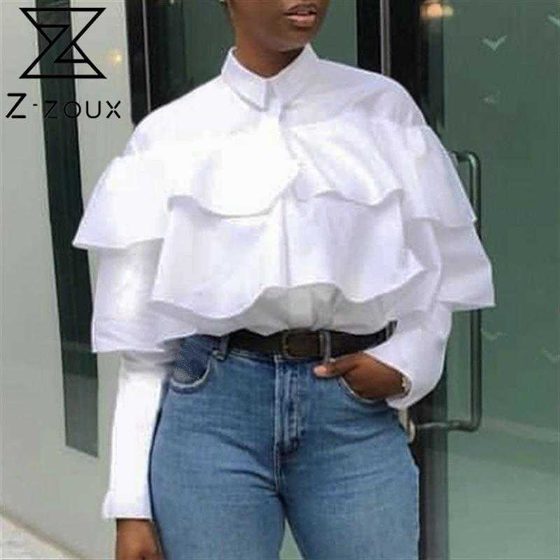 Women Blouse Ruffle White Shirt Long Sleeve Shirts Fashion Ladies Tops Ruffles Vintage Autumn 210524
Women Blouse Ruffle White Shirt Long Sleeve Shirts Fashion Ladies Tops Ruffles Vintage Autumn 210524