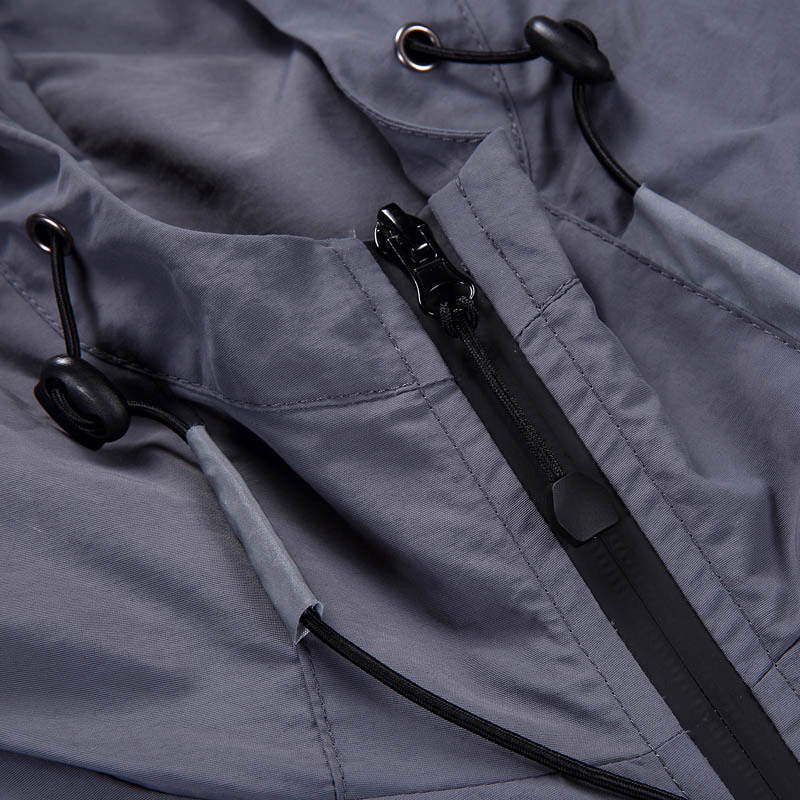 Autumn New Trend Fashion Zipper Jacket Men Casual Men's Solid Color Hooded Black Male Coats 4XL 5XL Outerwear 210412