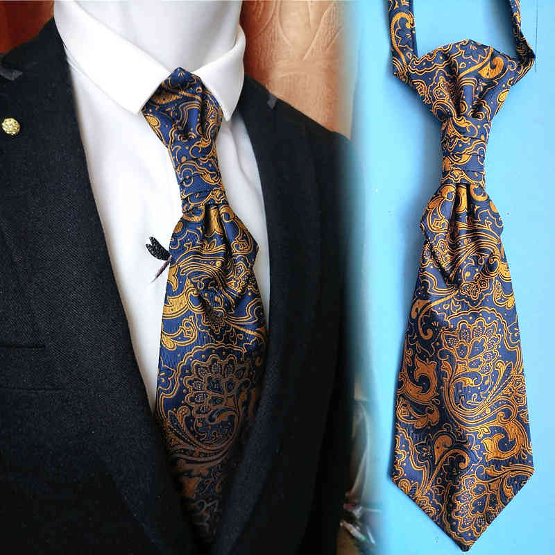 Necktie Scarf Corbata Total Chain Tie Men's Formal Dress Business Professional Suit Wedding Bridegroom Short Free Gentleman Shirt Accessories
