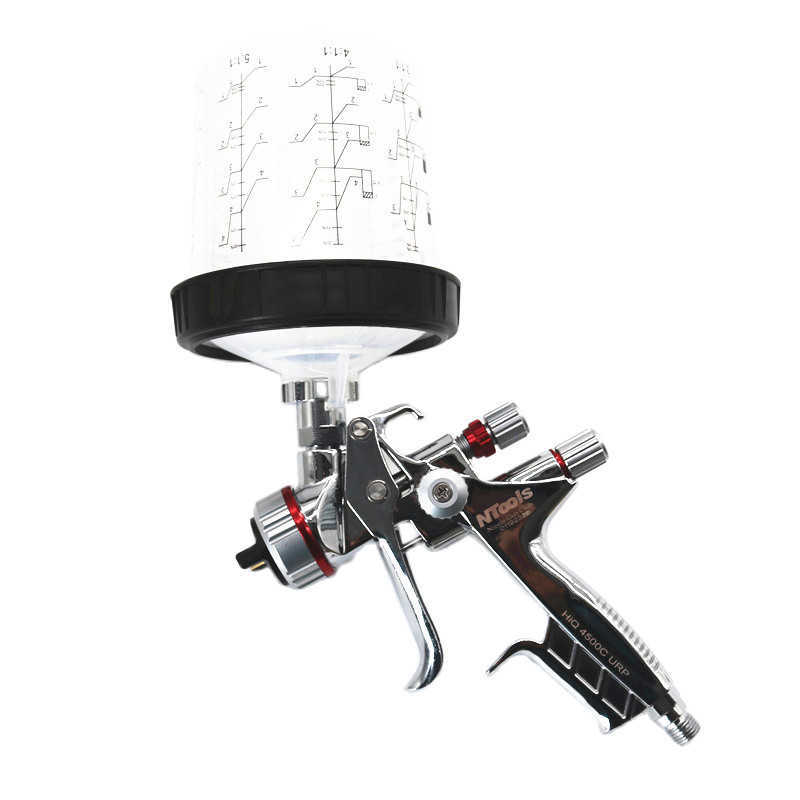 Spray Gun With Adapter And Pps Tank Car Repair Paint Spray Guns 1.3mm Nozzle for Painting Car Aerografo Paint Mixing Cup 210719
Spray Gun With Adapter And Pps Tank Car Repair Paint Spray Guns 1.3mm Nozzle for Painting Car Aerografo Paint Mixing Cup 210719