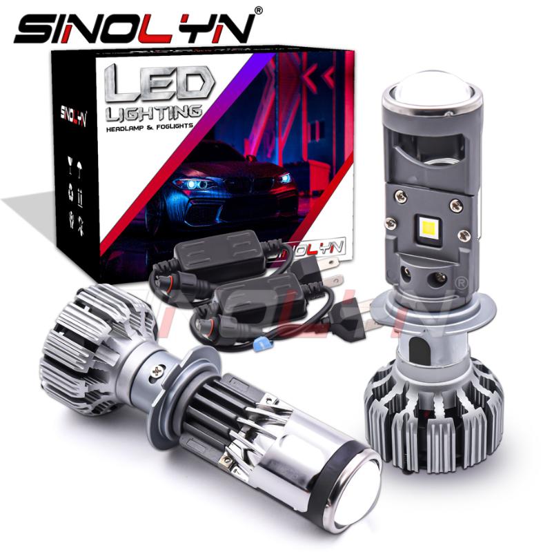 Car Headlights Sinolyn Bi LED Lenses 1.5 Inch Headlight Mini H4 H7 Projectors 55W 5500K Tuning Automobile Kit Lights Accessories
Car Headlights Sinolyn Bi LED Lenses 1.5 Inch Headlight Mini H4 H7 Projectors 55W 5500K Tuning Automobile Kit Lights Accessories