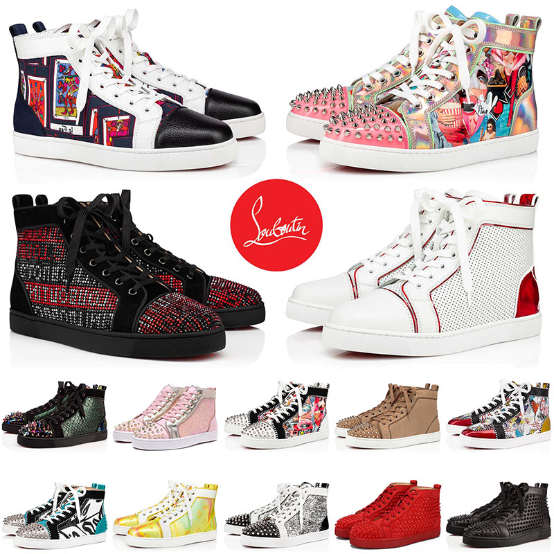 Red Bottoms Sneakers 2021 Arrival Christian Louboutin Casual Shoes Sports Mens Womens Outdoor Studded Spikes Loafers Bottom 35-47
Red Bottoms Sneakers 2021 Arrival Christian Louboutin Casual Shoes Sports Mens Womens Outdoor Studded Spikes Loafers Bottom 35-47
