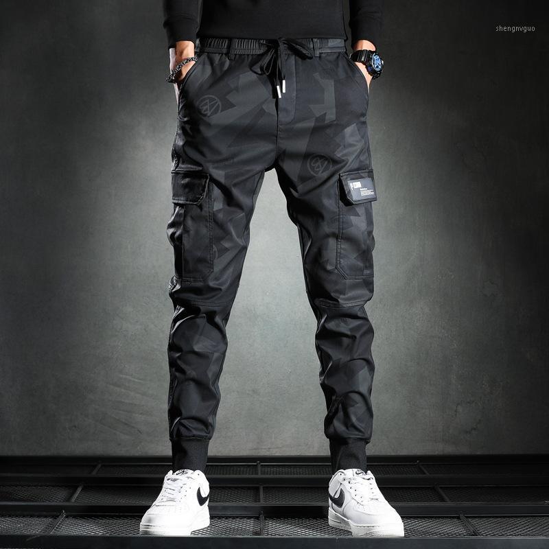 Men's Pants Cargo Men Sweatpants Camouflage Casual Trousers For Streetwear Multi-pocket Harem Clothing Oversize, Black
Men's Pants Cargo Men Sweatpants Camouflage Casual Trousers For Streetwear Multi-pocket Harem Clothing Oversize, Black