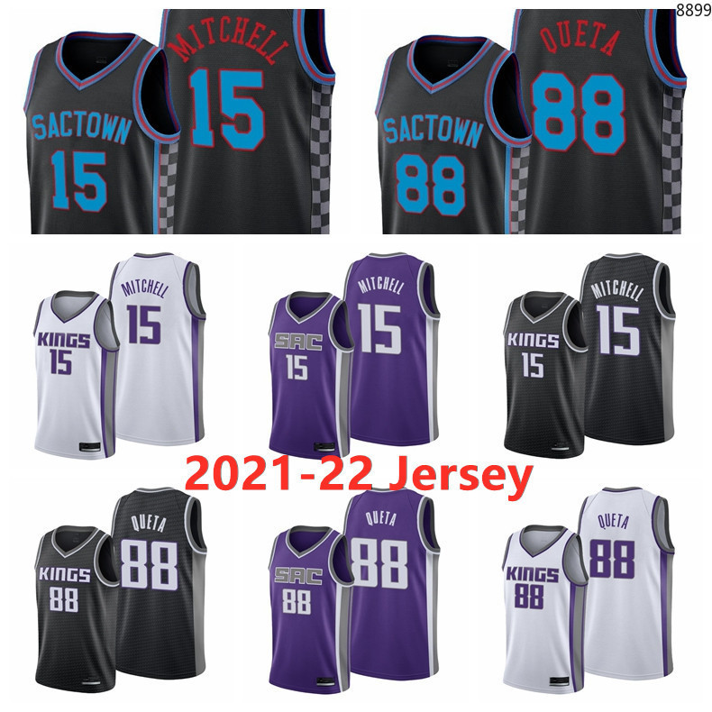 Davion Mitchell 15 Neemias Queta 88 NBA's Basketball 2021 Draft Sacramento's Kings's Men Black Edition City Jersey Size S-3XL
Davion Mitchell 15 Neemias Queta 88 NBA's Basketball 2021 Draft Sacramento's Kings's Men Black Edition City Jersey Size S-3XL