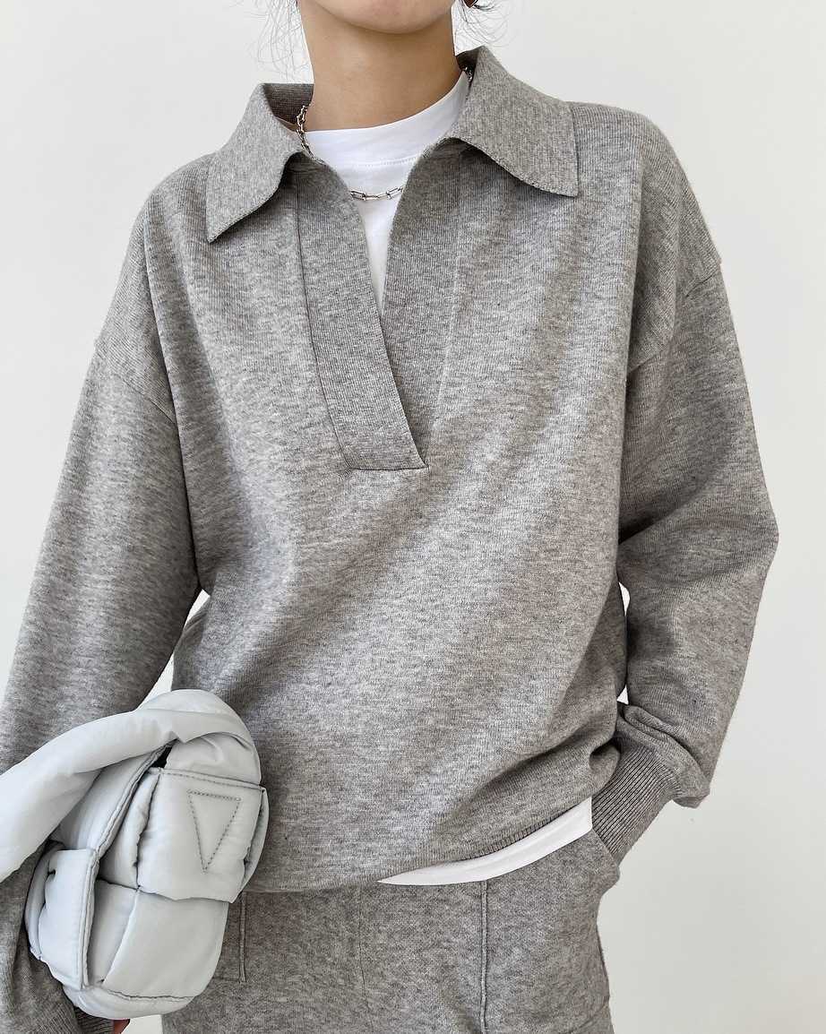 woman cashmere warm soft wool sweatshort from set loveMODA 210910