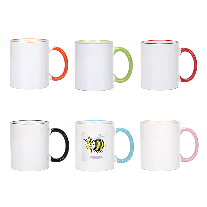 320ML Sublimation Blank Ceramic Mug Heat Transfer MDF Handle Mugs Personality DIY Simple Coffee Cup 7 Colors Gift Supplies, As shown
320ML Sublimation Blank Ceramic Mug Heat Transfer MDF Handle Mugs Personality DIY Simple Coffee Cup 7 Colors Gift Supplies, As shown