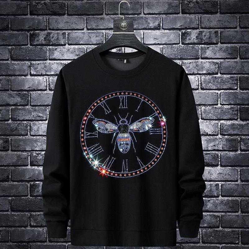 Men's Hoodies & Sweatshirts 2022 Fashion Bee Rhinestones Men Hoodie Sweatshirt Streetwear Full Slim Pullover O Neck Cotton Rib Mens Autumn C, Black
Men's Hoodies & Sweatshirts 2022 Fashion Bee Rhinestones Men Hoodie Sweatshirt Streetwear Full Slim Pullover O Neck Cotton Rib Mens Autumn C, Black