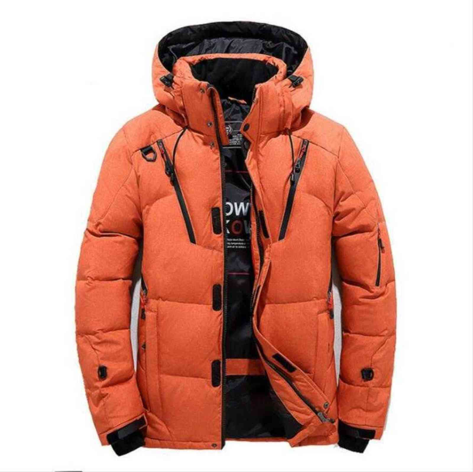 Men's Winter White Duck Down Jacket Oversize Padded Parkas Hooded Outdoor Thick Warm Snow Outwear Coats Plus Size Y1103, 01
Men's Winter White Duck Down Jacket Oversize Padded Parkas Hooded Outdoor Thick Warm Snow Outwear Coats Plus Size Y1103, 01