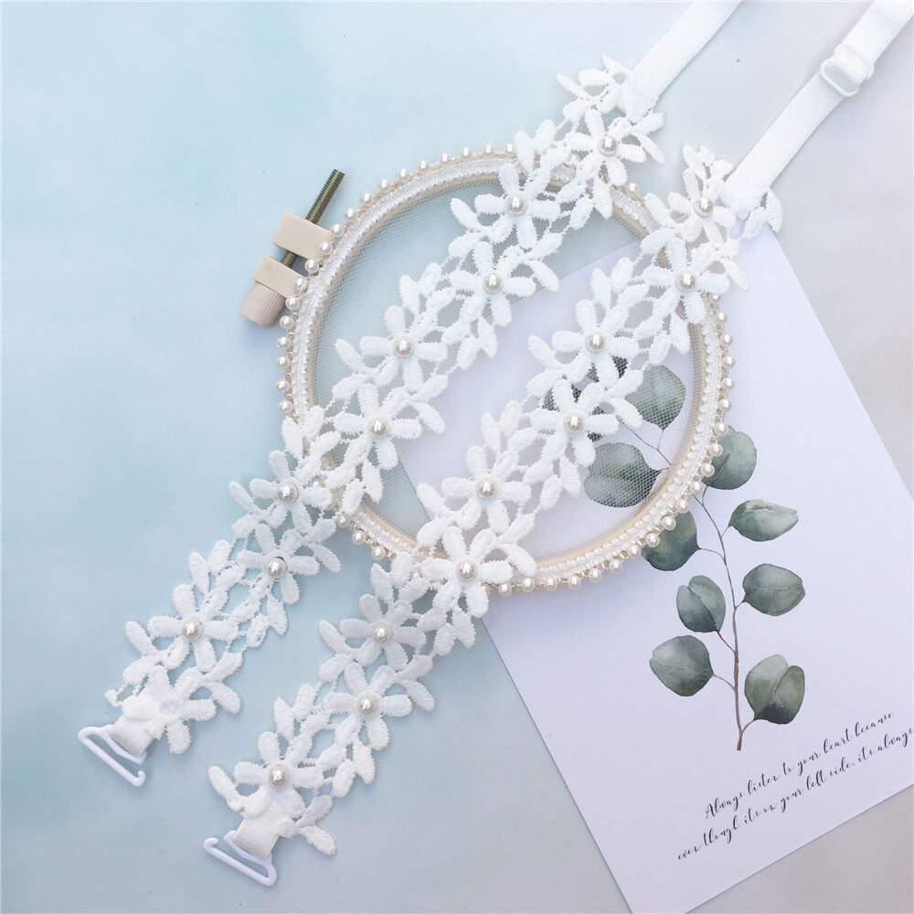 Moly Story Decorative Flower Lace Bra Straps Women Intimate Accessories Thin Bra Strap
Moly Story Decorative Flower Lace Bra Straps Women Intimate Accessories Thin Bra Strap