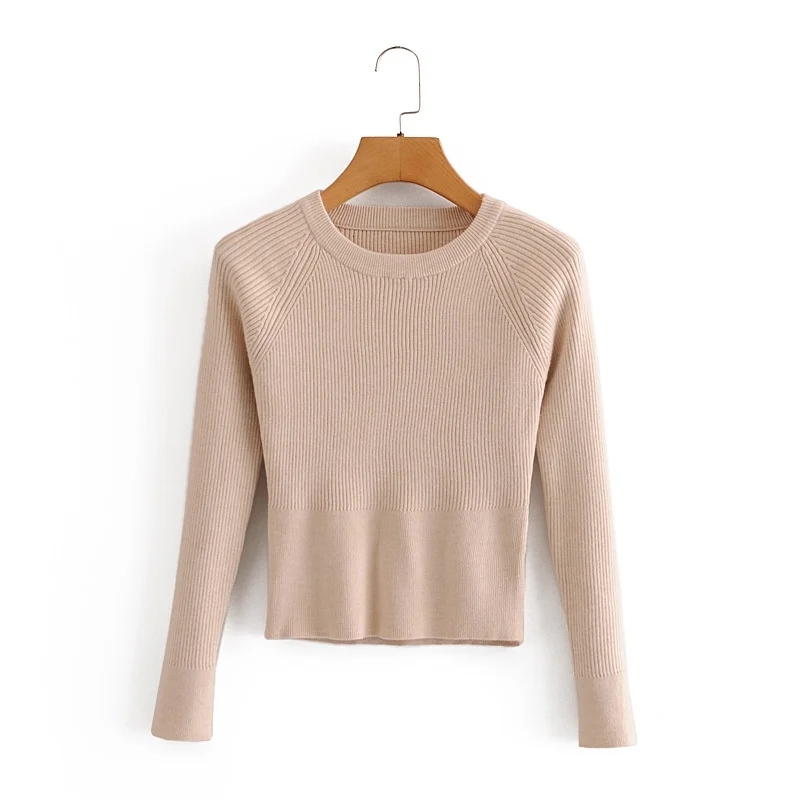 EPUZS Knitted Sweater and Skirt Two Piece Set Women Autumn Slim Fit Crop Tops Skirts 2 Sets s Outfits 210521