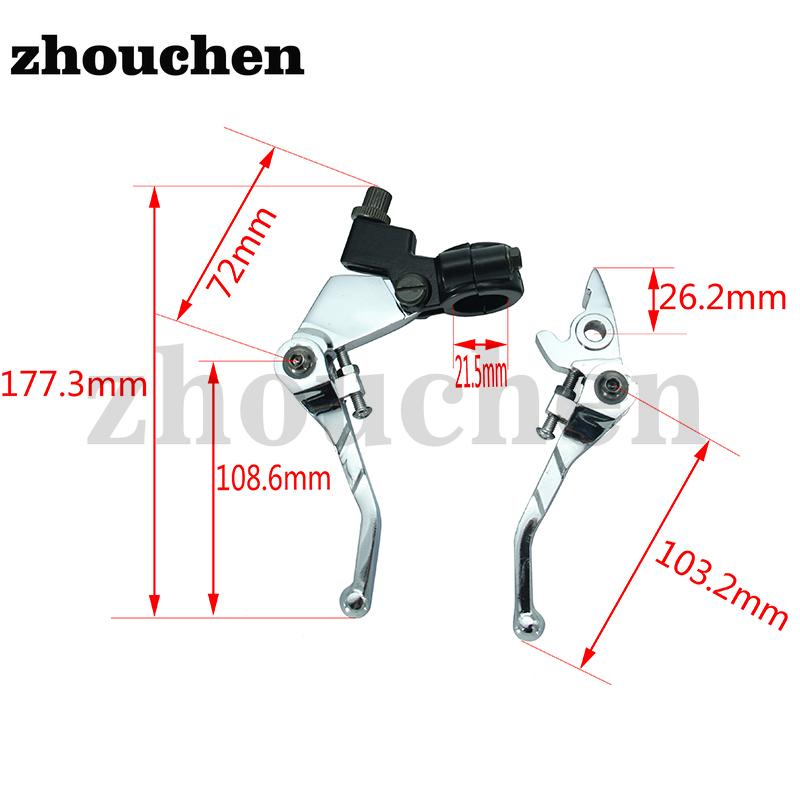 Motorcycle Brakes Aluminum Alloy Folding Clutch & Brake Lever Handle Fit CRF IRBIS Apollo Xmotos KAYO BSE Pit Dirt Bike Parts WG-107
Motorcycle Brakes Aluminum Alloy Folding Clutch & Brake Lever Handle Fit CRF IRBIS Apollo Xmotos KAYO BSE Pit Dirt Bike Parts WG-107