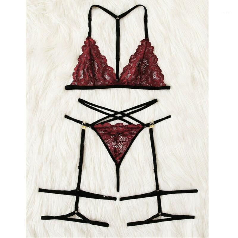 Bras Sets Sexy Lingerie Lace Choker Bra+G-string Thong Set Babydoll Sleepwear Underwear Nightwear, As pic
Bras Sets Sexy Lingerie Lace Choker Bra+G-string Thong Set Babydoll Sleepwear Underwear Nightwear, As pic