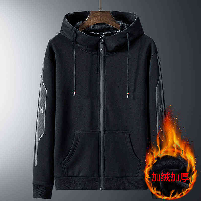 Men Hoodies 68% Cotton Sweatshirts 5XL 6XL 7XL 8XL Plus Size Streetwear Hooded Sportswear Male Black 2020 Spring Autumn Hip Hop W220221